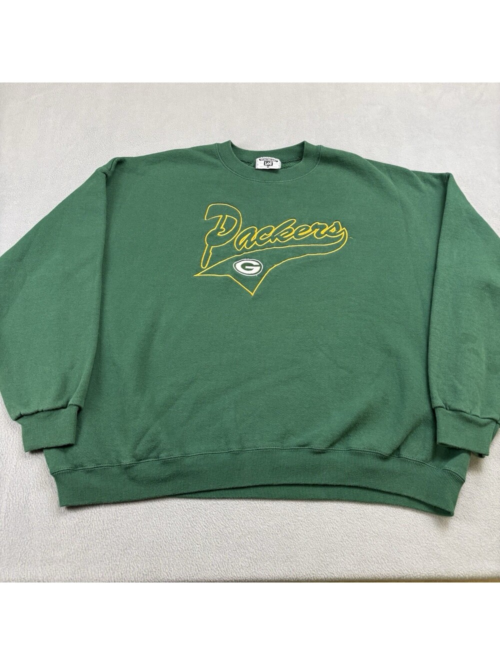 Vintage 90s Green Bay Packers NFL Football Crewneck Sweatshirt Size 2XL